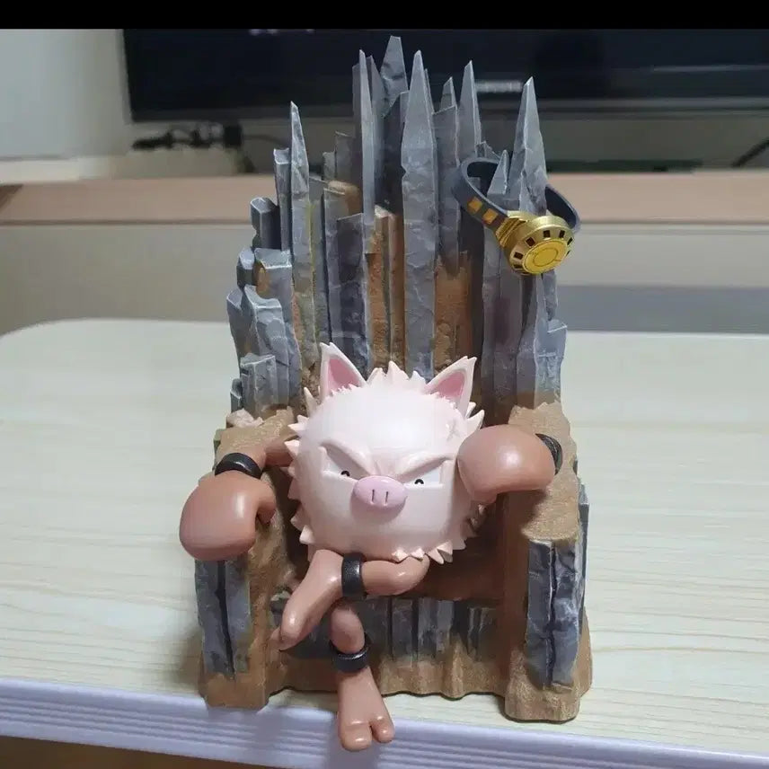 [BUNJANG] Pokemon Resin Mega Simisear Throne Figure / 포켓몬 레진 mega 성원숭 왕좌