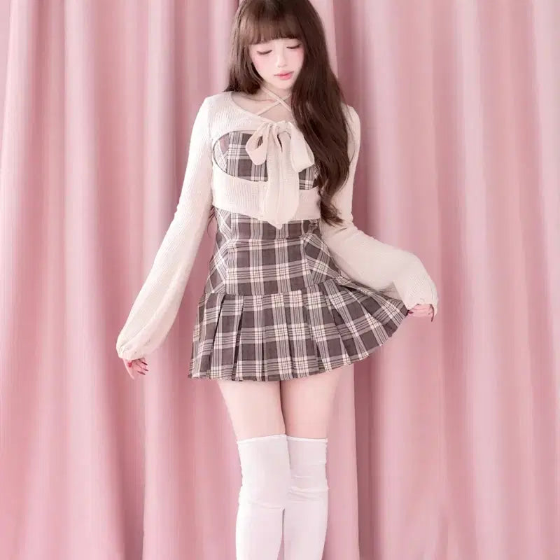 [BUNJANG] Bunnyris One-Piece Dress / 버니리스 원피스 양산형 스나계 걸리 미셸마카롱 허니뮤 립서비스