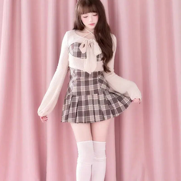 [BUNJANG] Bunnyris One-Piece Dress / 버니리스 원피스 양산형 스나계 걸리 미셸마카롱 허니뮤 립서비스