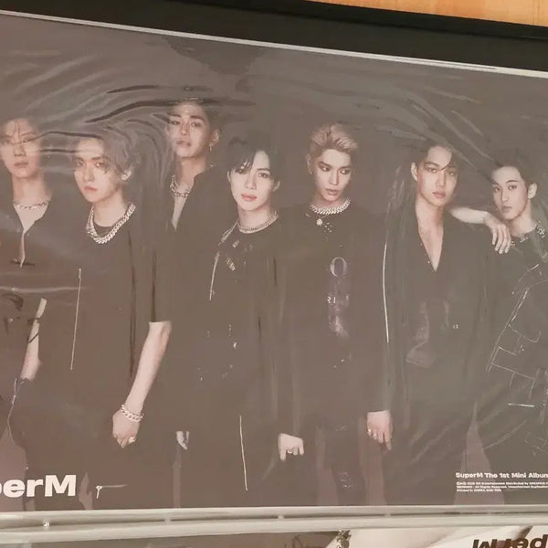 [BUNJANG] SuperM Album Poster Group Version / 슈퍼엠 앨범 포스터 단체 버전