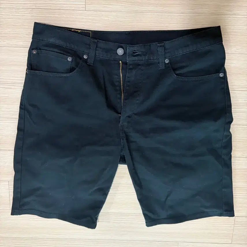 [BUNJANG] Levi's 505 Black Denim Shorts 34 / 리바이스 505쇼츠 34 팝니다