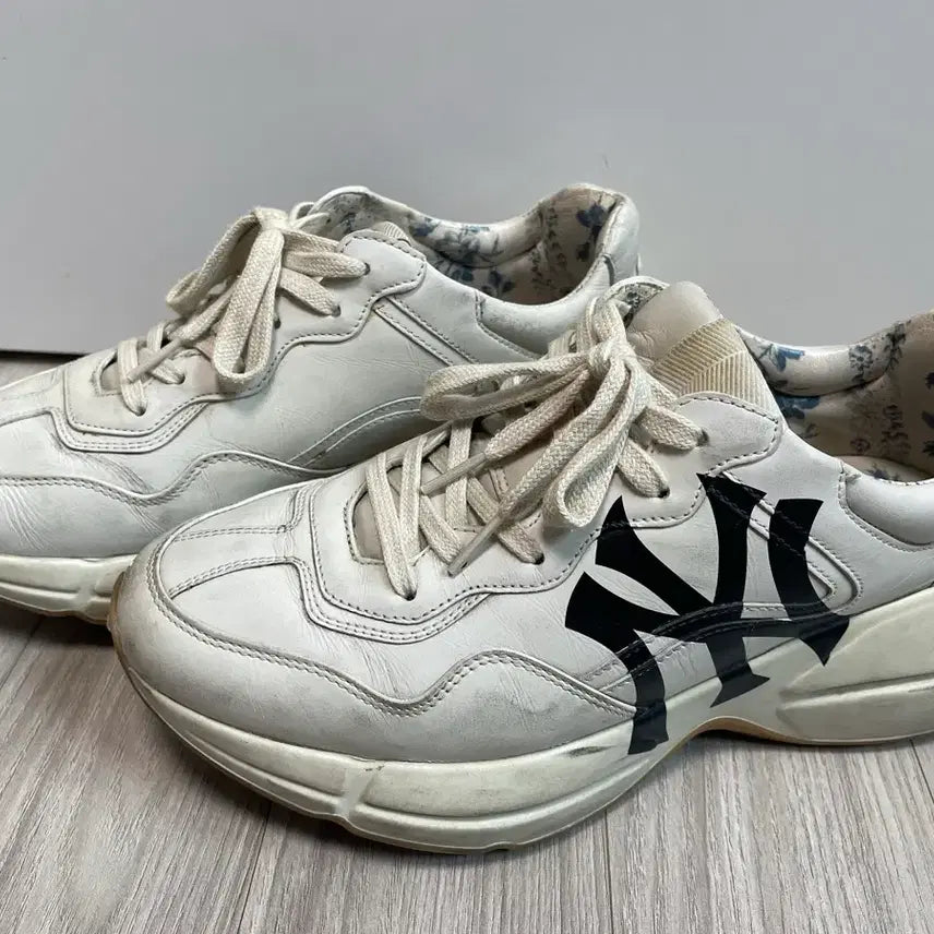 [BUNJANG] Gucci x New York Yankees Rhyton Sneakers Size 5.5 / 구찌 뉴욕 양키스 라이톤 5.5사이즈(백화점상품)