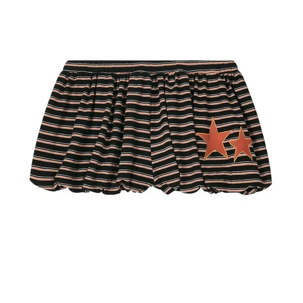 [BUNJANG] As If Gallery Stripe Star Balloon Shorts Black / 에즈이프캘리 벌룬쇼츠 새상품
