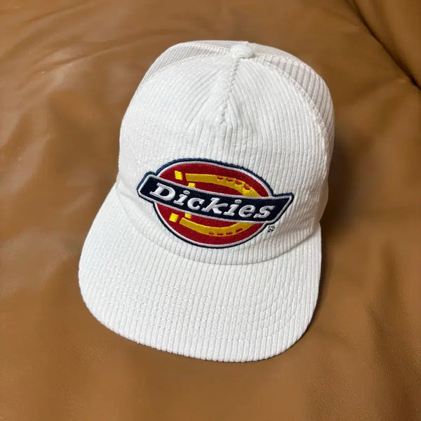 [BUNJANG] Supreme Dickies 5-Panel Corduroy Mesh Cap White Natural / 슈프림 디키즈 5패널 볼캡 모자 코듀로이 메쉬 화이트 내츄럴