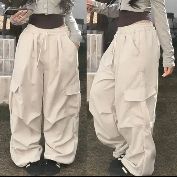 [BUNJANG] Beige Cargo Pants / 카고 바지 베이지
