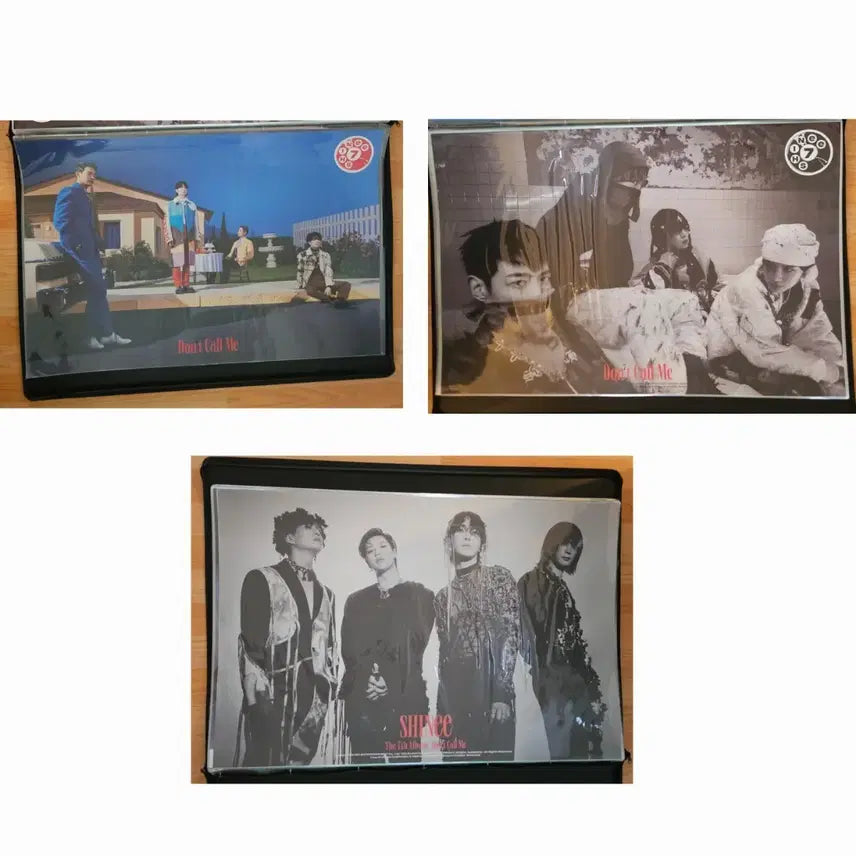 [BUNJANG] SHINee 7th Album Don't Call Me Poster Set / [set] 샤이니 정규 7집 돈콜미 앨범 포스터 3종