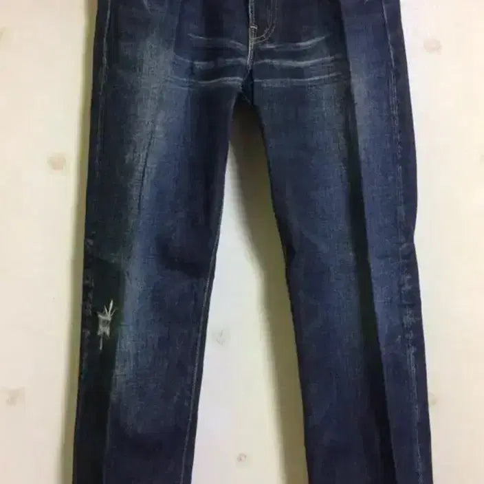 [BUNJANG] Levi's Vintage Clothing 66501 Washed Denim Jeans / LVC 66501 진청 워싱진 팝니다.