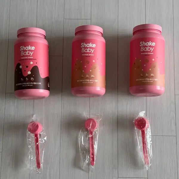 [BUNJANG] Shake Baby Protein Shake Marshmallow Chocolate and Cereal Flavors (Large Capacity) / 새상품) 쉐이크베이비 단백질쉐이크 대용량 마시멜로초코 곡물맛