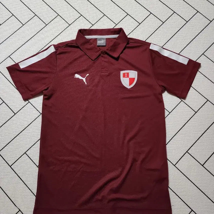 [BUNJANG] Puma Busan IPark Collar T-Shirt (M) / 푸마부산아이파크카라티(M)