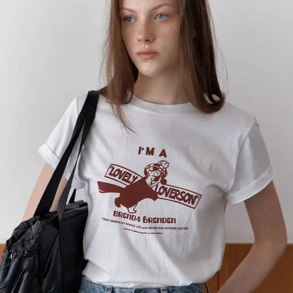 [BUNJANG] Brenda Brennen Graphic T-Shirt / 브렌다브렌든 반팔티