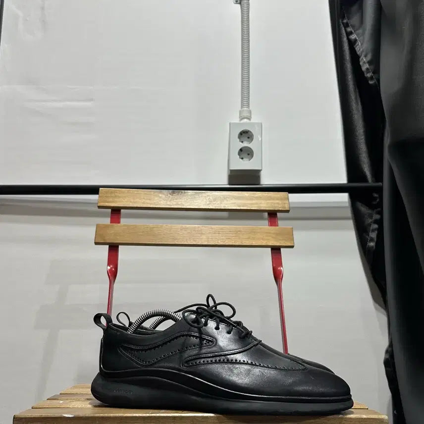 [BUNJANG] Cole Haan Zerogrand Wingtip Derby Shoes Black Men's / 9m 270) 콜한 구두 남성 남자 더비 제로그랜드 윙팁 블랙 남성