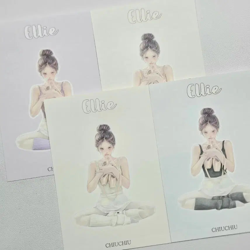 [BUNJANG] Chiyu Ellie Sticker Set / [치유] 엘리 인스(세트)
