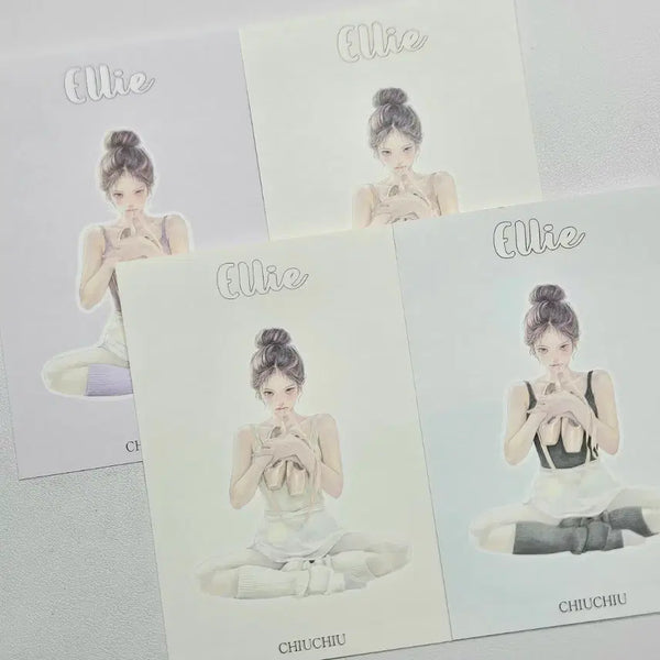 [BUNJANG] Chiyu Ellie Sticker Set / [치유] 엘리 인스(세트)