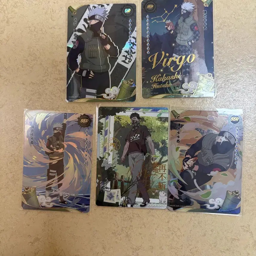 [BUNJANG] Kakashi & 1 Other Character Card Bundle Set / 카카시 외1명카드