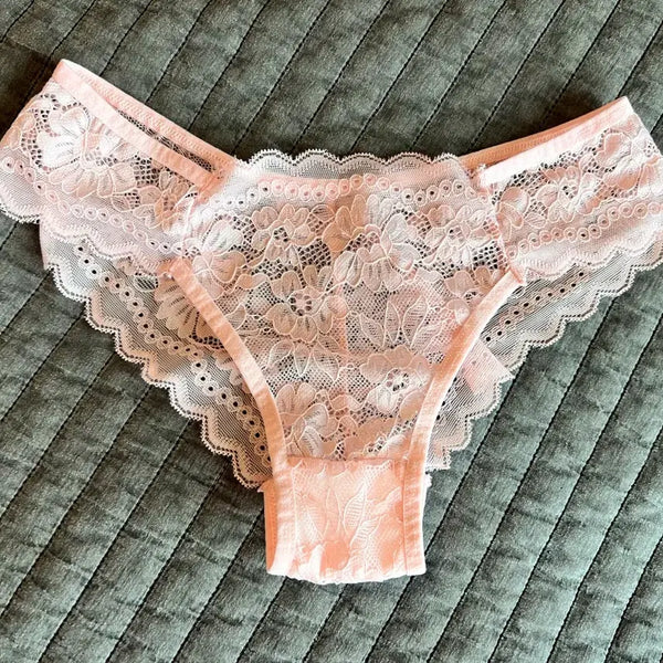 [BUNJANG] Nabiillera Goddess Panty - Light Pink Lace / (중고) 나빌레라 여신팬티