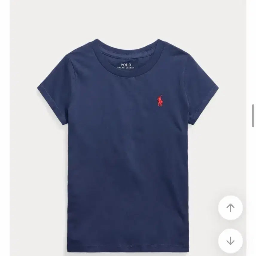 [BUNJANG] Polo Ralph Lauren Women's Navy Short Sleeve T-Shirt / 폴로 랄프로렌 네이비 반팔티