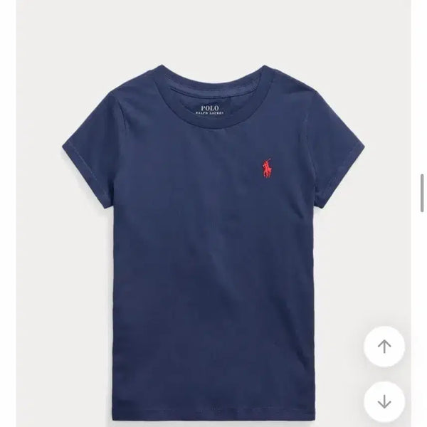 [BUNJANG] Polo Ralph Lauren Women's Navy Short Sleeve T-Shirt / 폴로 랄프로렌 네이비 반팔티