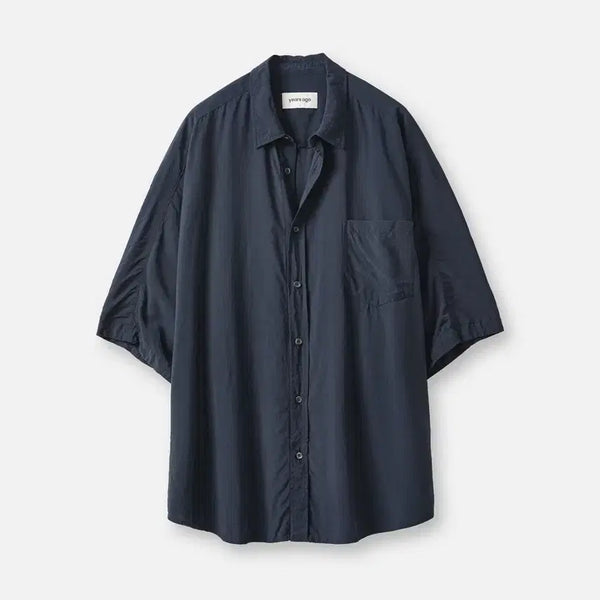 [BUNJANG] Years Ago Coverable Shirt Navy / [2] 이얼즈어고 커버러블 셔츠 네이비