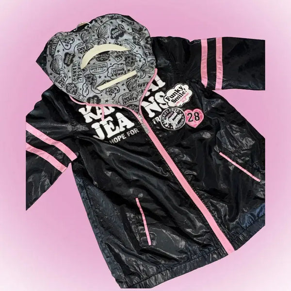 [BUNJANG] Vintage KANSAI Hoodie Jacket / 빈티지 간사이 후드집업 | 카와이 스트릿 일본빈티지 y2k