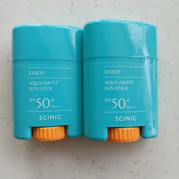[BUNJANG] Scinic Aqua Air Fit Sun Stick SPF50+ (2-Piece Bundle) / (2개일괄)SCINIC 아쿠아 에어핏 선스틱 SPF50+
