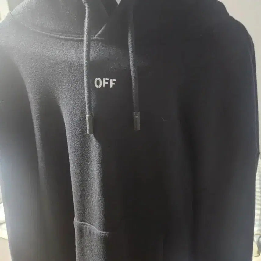 [BUNJANG] Off-White Blue Skull Hoodie / 오프화이트 블루스컬 후드티