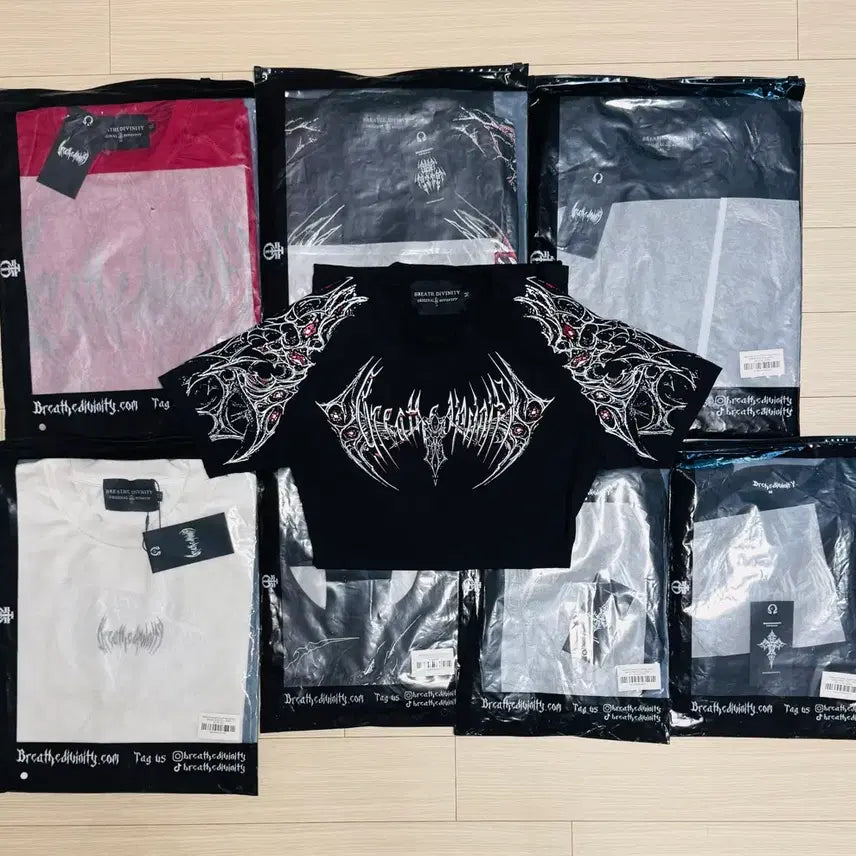 [BUNJANG] Breathedivinity Apparel Bundle Set / [S M L XL]브리드디비니티(Breathedivinity) 8종 판매 / 짐샤크 + 영엘에이