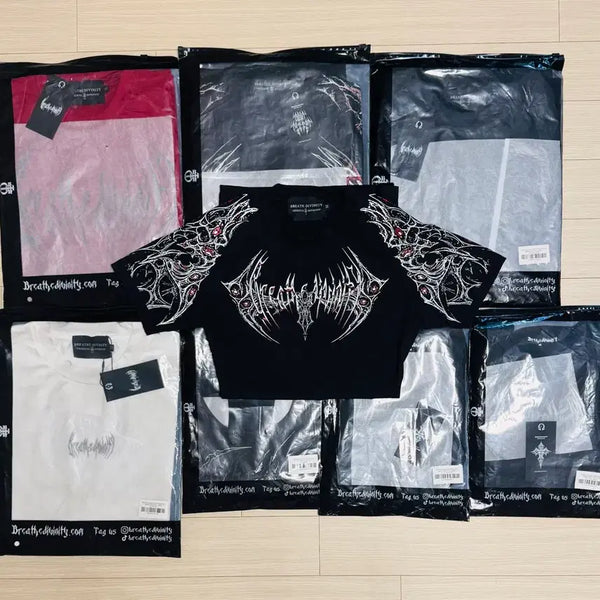[BUNJANG] Breathedivinity Apparel Bundle Set / [S M L XL]브리드디비니티(Breathedivinity) 8종 판매 / 짐샤크 + 영엘에이