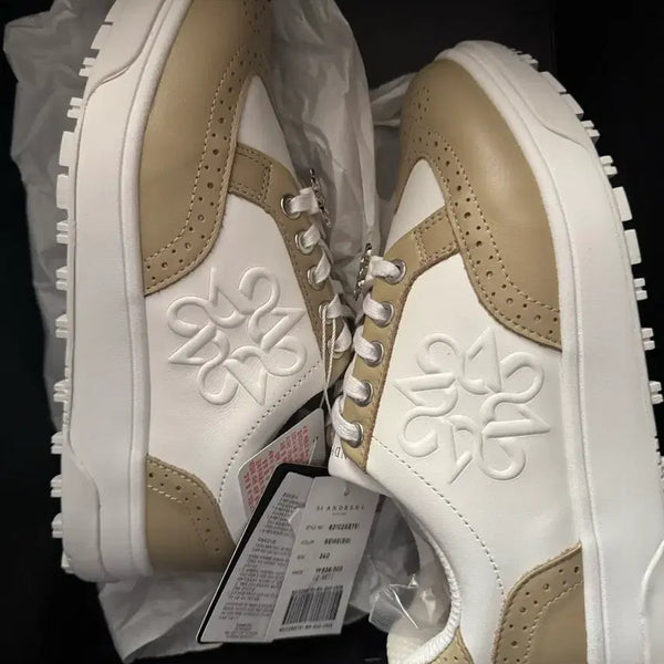 [BUNJANG] Saint Andrews Golf Shoes White/Beige / 세인트앤드류스 골프화