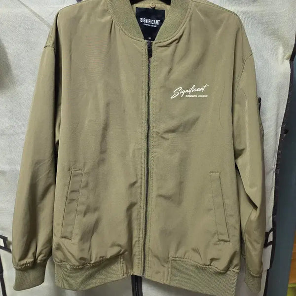 [BUNJANG] Significant COMMON UNIQUE Khaki Embroidered Field Jacket / 여성 야상