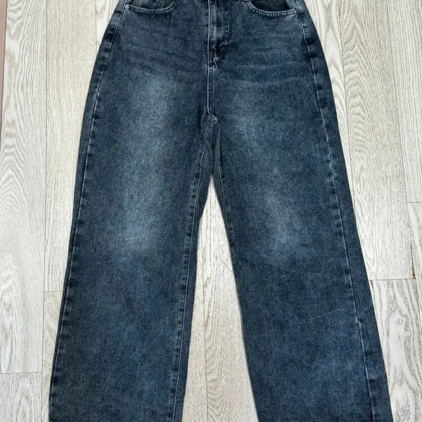 [BUNJANG] Wide Denim Pants (M) / 와이드 데님 팬츠 M 사이즈
