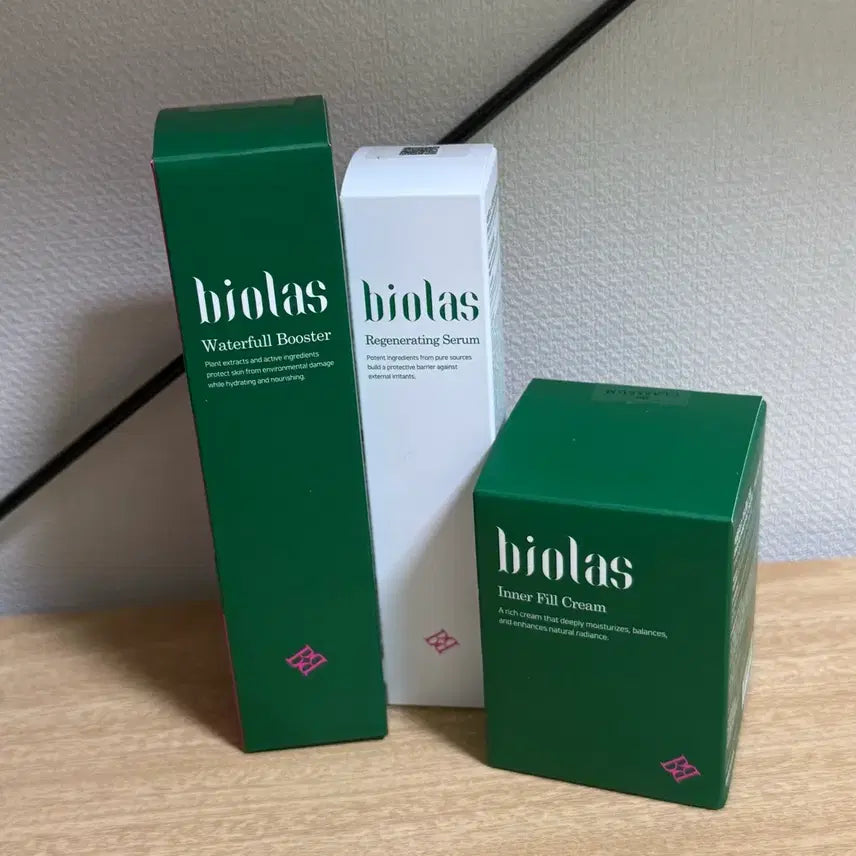 [BUNJANG] Biolace Basic 3-Piece Set (Booster, Serum, Cream) / 비올라스 기초 3종 세트 (세럼, 크림, 부스터)새상품