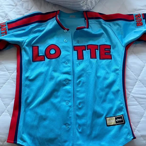 [BUNJANG] Lotte Giants Baseball Uniform 'No Mark' (Used) / 롯데 유니폼 싸게 급처 판매 합니다