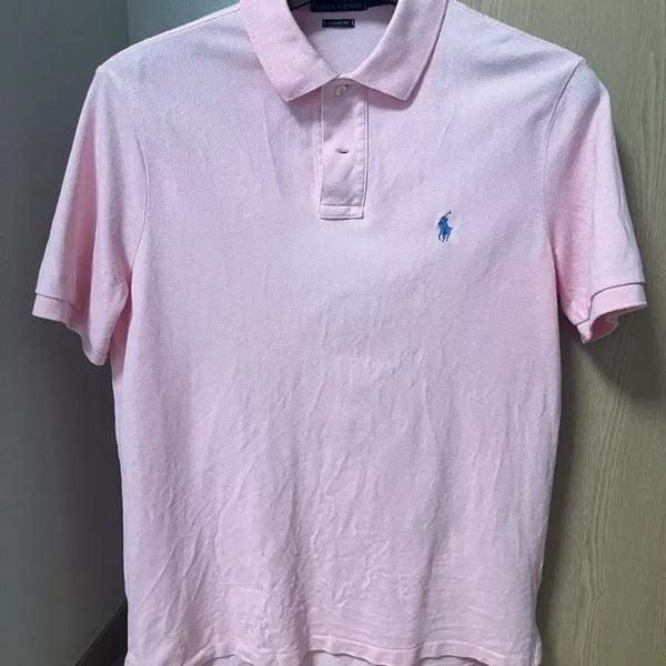 [BUNJANG] Polo Ralph Lauren Classic Fit Cotton Pique Shirt (S, Pink) / 폴로 랄프로렌 코튼 피케셔츠(pk) 클래식핏 s 핑크