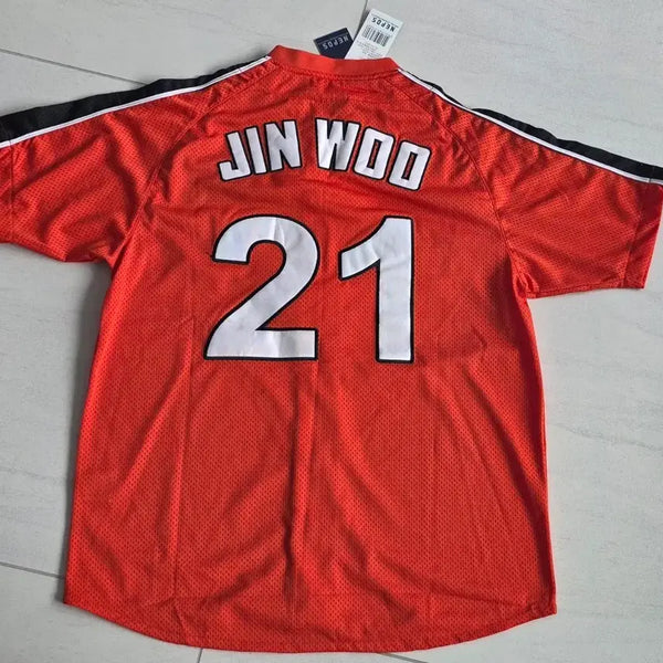 [BUNJANG] Nepos Hanwha Eagles Song Jin-woo Baseball Jersey 95 / 새상품) 네포스 한화이글스 송진우 유니폼 95