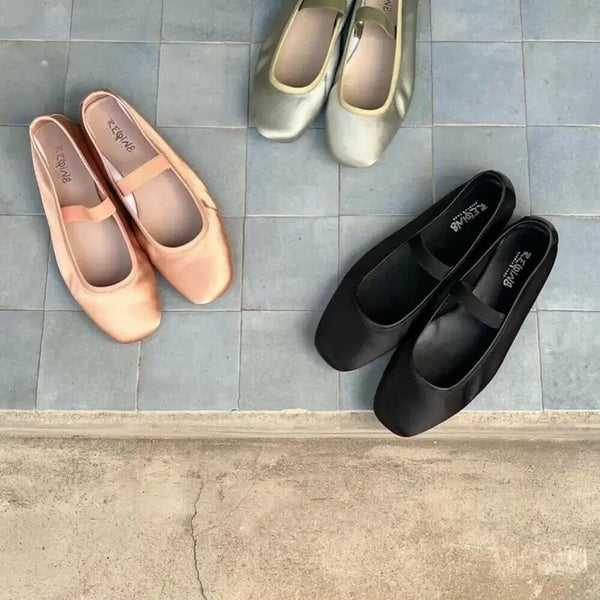 [BUNJANG] Hyeokyang Mary Jane Ballet Flats Black Suede Size 240 / 흐꺙 플랫슈즈 메리제인 블랙 hally 240 39/하모니 시에 위드아웃썸머
