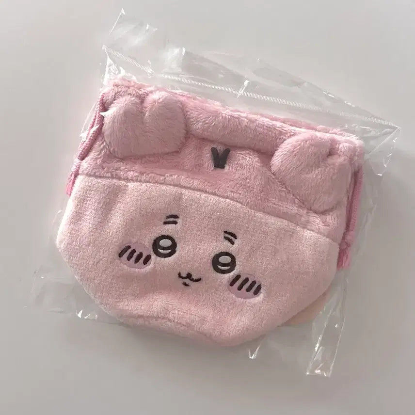 [BUNJANG] Kani Drawstring Pouch / 카니 조리개 파우치  일본정품 먼작귀 조이개 화장품 파우치