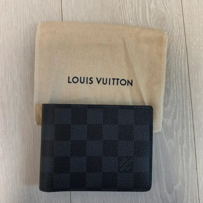 [BUNJANG] Louis Vuitton Multiple Wallet Damier Graphite / 루이비통 멀티플 월렛 다미에 그래파이트