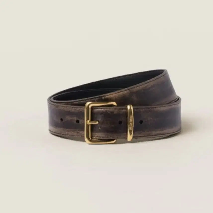 [BUNJANG] Miu Miu Napa Leather Belt 90 / 미우미우 나파 벨트90