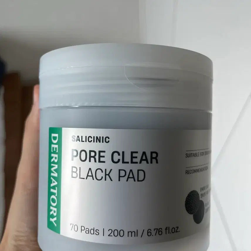[BUNJANG] DermaTorr Salicylic Pore Clear Black Pad 70ea / [새상품]더마토리 살리실릭 포어 클리어 블랙 패드 70매