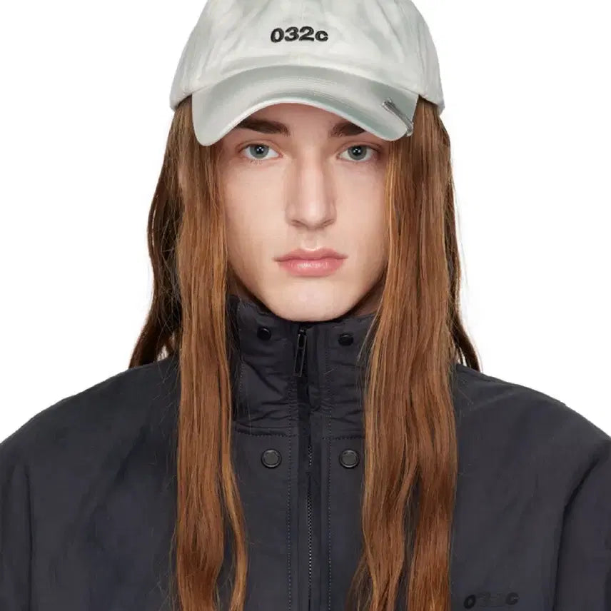 [BUNJANG] 032c Fixed Point Cap Dirty White / 032c 픽스드 포인트 캡 더티 화이트 판매.