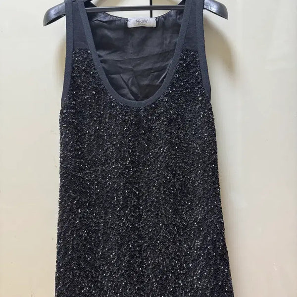 [BUNJANG] Blue Girl Sequin Mini Dress Size S / 블루걸 시퀸 미니원피스
