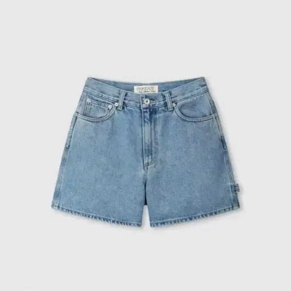 [BUNJANG] Parktoo Ohaio Half Denim Pants / 파크투 Ohaio half denim 하프 데님