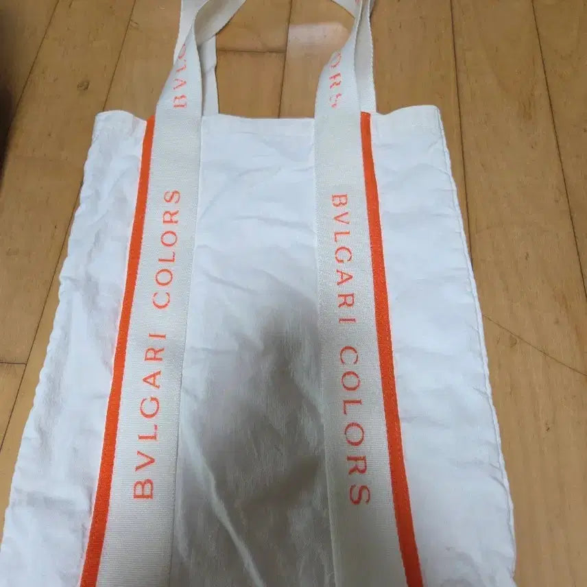 [BUNJANG] Bulgari Colors Tote Bag White / 불가리 컬러즈 토트백 화이트