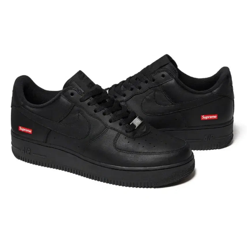 [BUNJANG] Supreme Nike Air Force 1 Low Black / 슈프림 나이키 에어포스 블랙 270