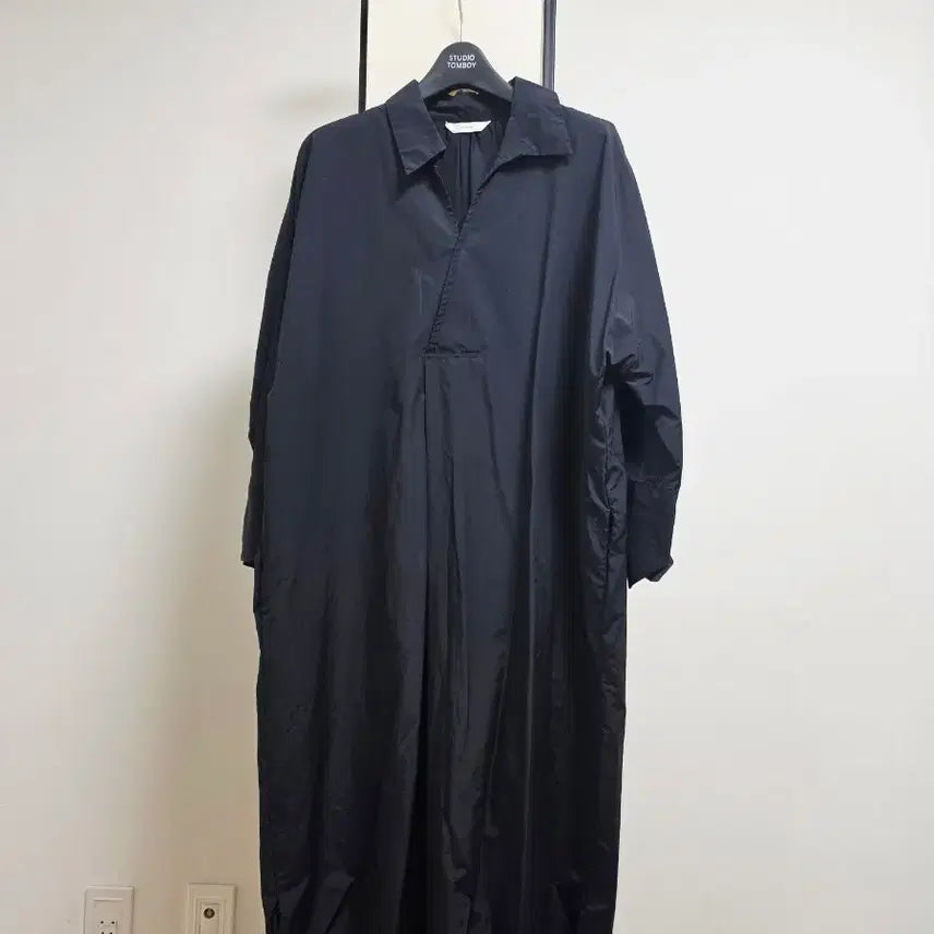 [BUNJANG] Vary Black Shirt Dress / vary 블랙 셔츠형 원피스