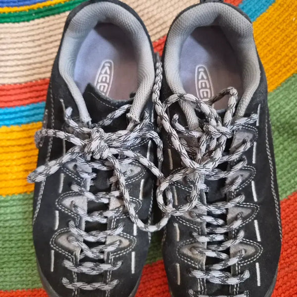 [BUNJANG] Keen Jaspers Suede Black Gorpcore Sneakers US 6.5 / 킨 Keen 재퍼스 스웨이드 블랙 고프코어룩 스니커즈 240사이즈