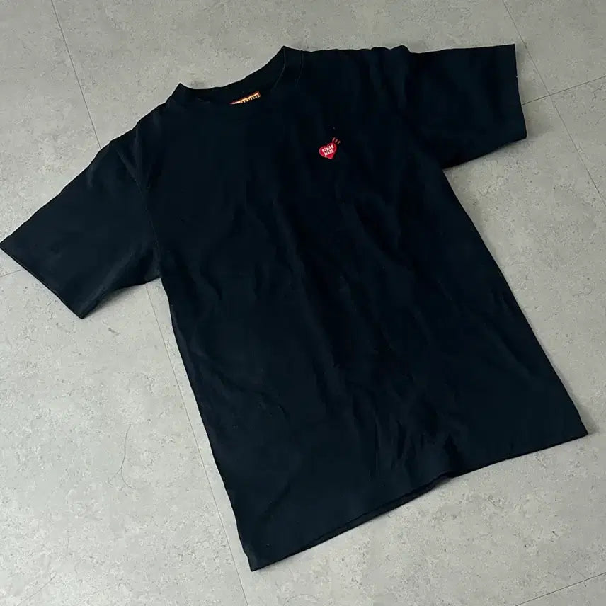 [BUNJANG] Human Made Navy Short Sleeve T-Shirt / 휴먼메이드 네이비 반팔