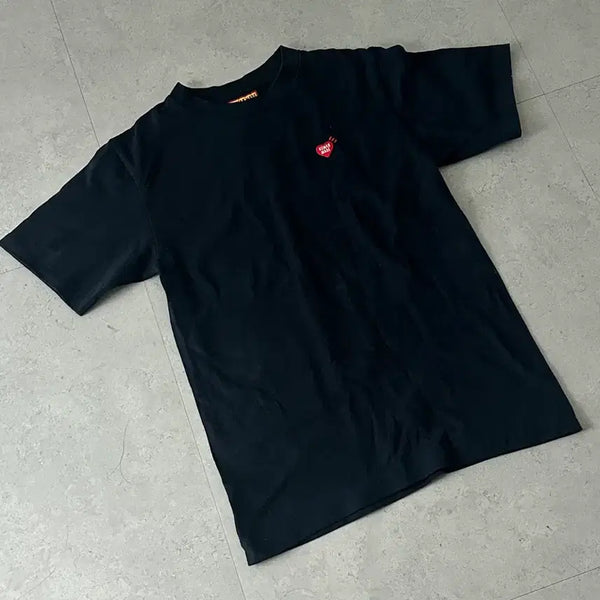 [BUNJANG] Human Made Navy Short Sleeve T-Shirt / 휴먼메이드 네이비 반팔