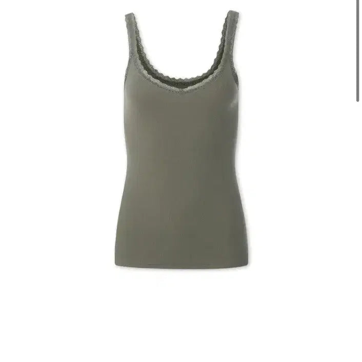 [BUNJANG] Colocynth POSI Lace Sleeveless Khaki / 콜로신스 POSI LACE SLEEVELESS KHAKI