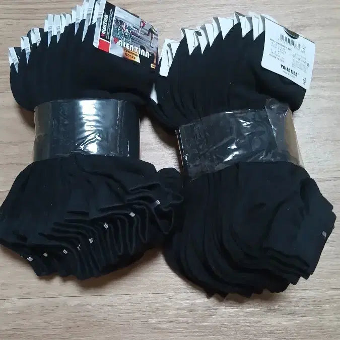 [BUNJANG] Valentino Ankle Socks (20 Pairs) - Black / 국내산 발렌티노 삭스 발목 블랙 20켤레 무료배송
